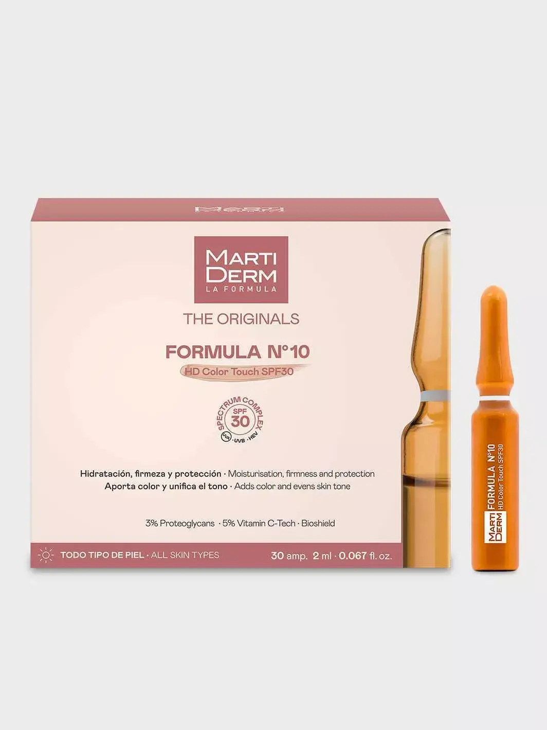 FORMULA Nº10 HD Color Touch SPF 30 Ampoules