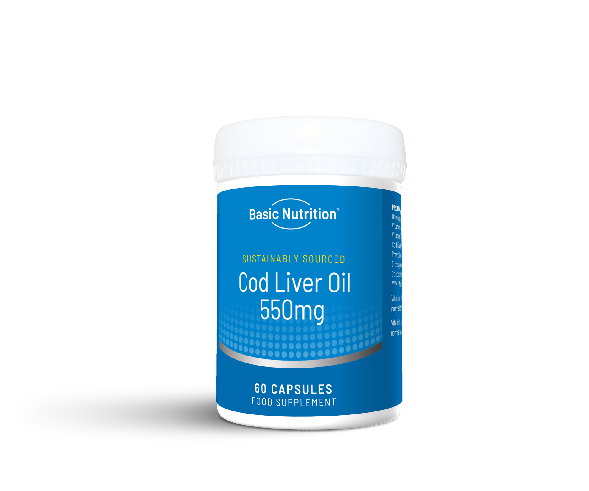 Cod Liver Oil 550mg